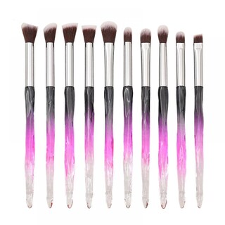 Foto 3 | Foto 3 | Set De Brochas De Maquillaje Huoguo Crystal Handle  10 Unidades - Venta Internacional.