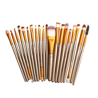 Foto 1 | Foto 1 | Set De Brochas De Maquillaje Huoguo 20 Unidades Base Y Delineador De Cejas - Venta Internacional.