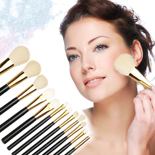 Foto 5 | Foto 5 | Kit De Brochas De Maquillaje Genérica 7 Unidades Delineador De Ojos En Polvo Negro - Venta Internacional.