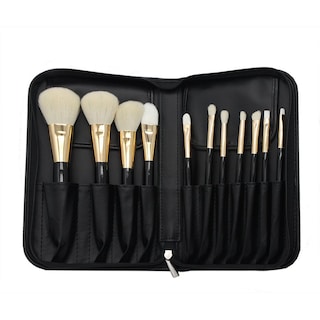 Foto 1 | Foto 1 | Juego De Brochas De Maquillaje De Pelo De Animal Blanco De 11 Piezas Con Bolsa De Poliuretano - Venta Internacional.