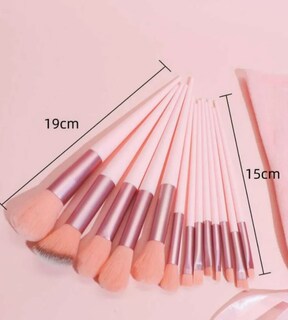 Foto 4 | Foto 4 | Xtellar Set Profesional De 13 Brochas De Maquillaje Con Bolsa De Almacenamiento