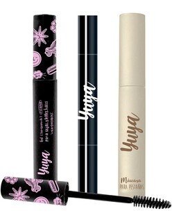 Foto 3 | Foto 3 | Set Máscara Para Pestañas 10 Aceites Naturales + Delineador Cat Eye + Gel Fijador Para Cejas Yuya