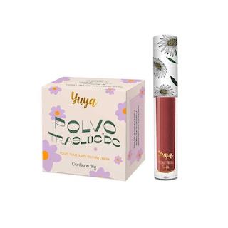 Foto 1 | Foto 1 | Polvo Traslúcido 16 g y Labial Líquido Soft Edición Especial Yuya Yumakros4498 2 Piezas