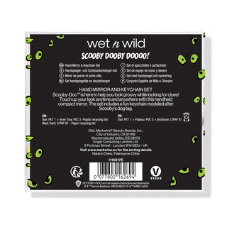Foto 5 | Foto 5 | Set De Espejo De Mano Y Llavero Wet N Wild Scooby Doo - Venta Internacional.