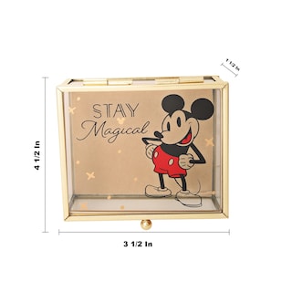 Foto 4 | Foto 4 | Estuche De Cristal Mágico Con Diseño De Mickey Mouse Stay De Disney - Venta Internacional.