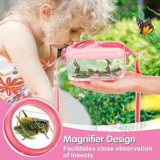 Foto 2 | Foto 2 | Kit De Captura De Insectos Biubee, Kit De Captura De Insectos Con Red Para Mariposas, Color Rosa - Venta Internacional.