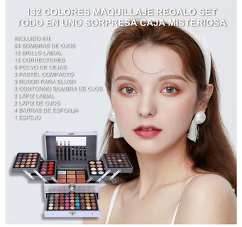 Foto 4 | Foto 4 | Kit de Maquillaje Xtellar Estuche Profesional