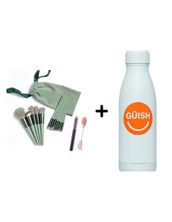 Foto 1 | Foto 1 | Brochas Maquillaje Profesional 15 Piezas + Gratis Termo Güish De Regalo