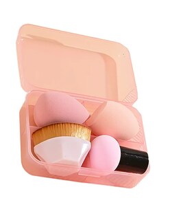 Foto 2 | Foto 2 | Kit De Aplicadores De Maquillaje 4 Piezas + Gratis Termo Güish De Regalo