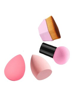 Foto 3 | Foto 3 | Kit De Aplicadores De Maquillaje 4 Piezas + Gratis Termo Güish De Regalo