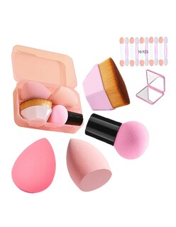 Foto 4 | Foto 4 | Kit De Aplicadores De Maquillaje 4 Piezas + Gratis Termo Güish De Regalo