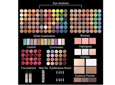 Foto 2 | Foto 2 | 187 Xtellar Colores Paleta De Maquillaje Profesional Kit Combinado