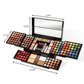 Foto 2 | Foto 2 | Paleta De Maquillaje Miss Rose M 187 Colores Con Lápiz Labial Y Máscara - Venta Internacional.
