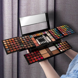 Foto 5 | Foto 5 | Paleta De Maquillaje Miss Rose M 187 Colores Con Lápiz Labial Y Máscara - Venta Internacional.