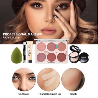 Foto 4 | Foto 4 | Kit De Maquillaje Miss Rose M Todo En Uno Para Mujer Con Bolsa De Cosméticos - Venta Internacional.