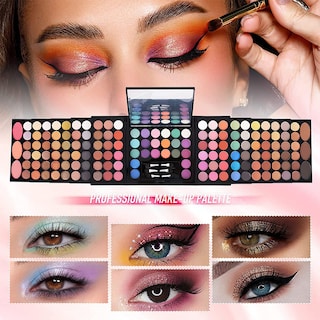 Foto 5 | Foto 5 | Set De Maquillaje Miss Rose M 148 Colores Con Lápiz Labial Y Delineador De Ojos - Venta Internacional.
