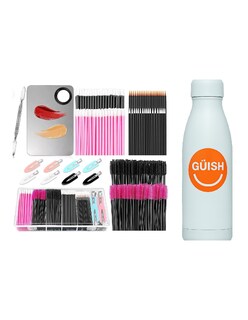 Foto 1 | Foto 1 | Kit Paleta Para Maquillaje Profesional Con Espátula Y Cepillo + Gratis Termo Güish De Regalo