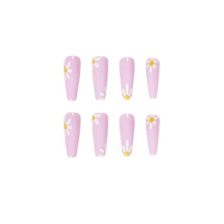 Foto 1 | Foto 1 | Prensas De Uñas Postizas  Extra Largas Y Coloridas  24 Piezas - Huoguo - Venta Internacional.