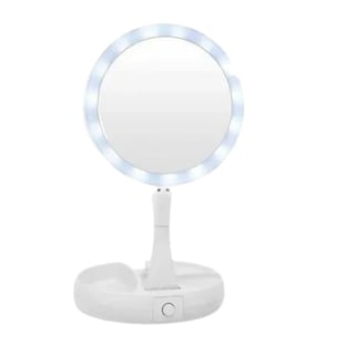 Foto 1 | Foto 1 | Espejo con Luces Led Plegable para Maquillaje Gadgets and Fun color Blanco