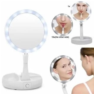 Foto 3 | Foto 3 | Espejo con Luces Led Plegable para Maquillaje Gadgets and Fun color Blanco