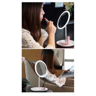 Foto 4 | Foto 4 | Espejo De Maquillaje con 3 Tonos Luz Led Recargable Elegate Blanco