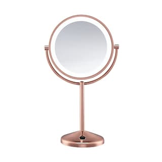 Foto 1 | Foto 1 | Venta Internacional - Espejo Conair color Oro Rosa Doble Cara Led Aumento de 1x/10x