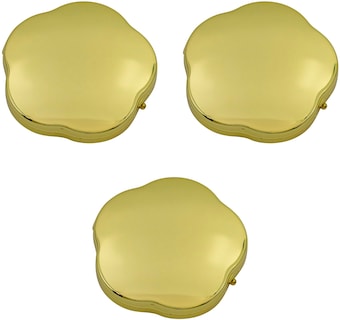Foto 2 | Foto 2 | Espejos Compactos Stephanie Imports Juego de 3 Unidades Color Dorado - Venta Internacional