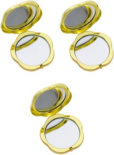 Foto 3 | Foto 3 | Espejos Compactos Stephanie Imports Juego de 3 Unidades Color Dorado - Venta Internacional