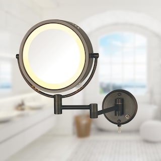 Foto 4 | Foto 4 | Espejo De Maquillaje Jerdon Montado En La Pared Con Luces De Aumento 8x - Venta Internacional.