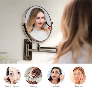 Foto 5 | Foto 5 | Espejo de Maquillaje de Pared Ovente 7 con Aumento de 1x/10x - Venta Internacional