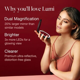 Foto 2 | Foto 2 | Espejo De Maquillaje Fancii Con Luz Led Para Viajes, Aumento De 1x/10x - Venta Internacional.