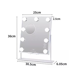 Foto 4 | Foto 4 | Espejo Led 9 Led Foco Eo Safe Imports Esi-18467 Blanco