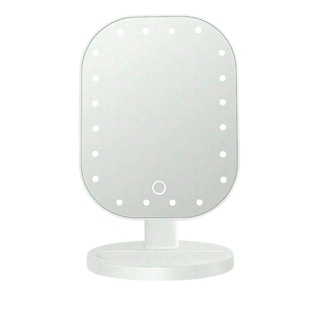 Foto 1 | Foto 1 | Espejo De Maquillaje Led Ovalado Con Control Táctil Ajuste De Luz Portátil