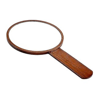 Foto 1 | Foto 1 | Espejo De Maquillaje Huoguo Madera Maciza De Roble Alta Definición 15 Cm - Venta Internacional.