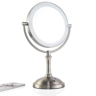 Foto 1 | Foto 1 | Lámpara Led Makeup Mirror Huoguo De Escritorio De 8 Pulgadas Y 2 Caras - Venta Internacional.