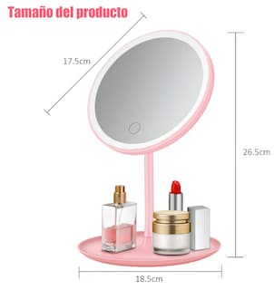 Foto 2 | Foto 2 | Espejo Xtellar De Maquillaje Profesional Con Luz Led Recargable Y Portátil