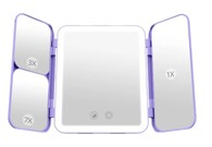 Xtellar: Espejo De Maquillaje Led Con Luz Recargable Y Rotación De 360° - Su Aliado Perfecto Para Una Belleza Impecable