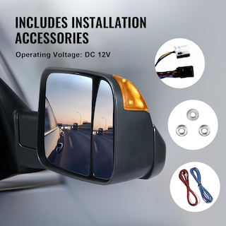 Foto 6 | Foto 6 | Espejos De Remolque Vevor Para Dodge Ram 1500 2002-2008 2500 3500 2003-2009 - Venta Internacional.