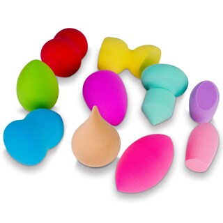Foto 5 | Foto 5 | Set de 10 Esponjas Batidoras de Maquillaje SHANY Veganas y Sin Látex - Venta Internacional