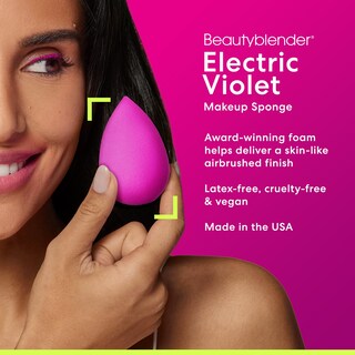 Foto 4 | Foto 4 | Esponja De Maquillaje Beautyblender Electric Violet Supersoft Foam - Venta Internacional.
