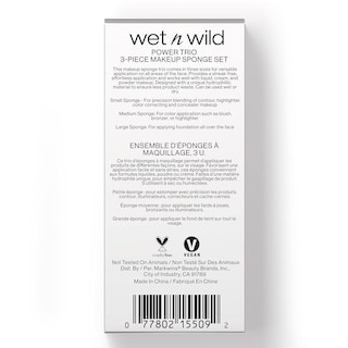 Foto 4 | Foto 4 | Set De Esponjas De Maquillaje Wet N Wild Power Trio, Batidora De Belleza De 3 Piezas - Venta Internacional.