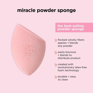 Foto 4 | Foto 4 | Esponja Para Mezclar Maquillaje Real Techniques Miracle Powder, 2 Unidades - Venta Internacional.
