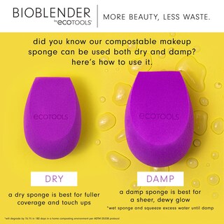 Foto 5 | Foto 5 | Esponja De Maquillaje Ecotools Bioblender, Compostable, 2 Unidades - Venta Internacional.