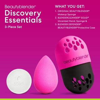 Foto 7 | Foto 7 | Set De Esponjas De Maquillaje Beautyblender Discovery Kit Con Limpiador - Venta Internacional.