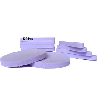 Foto 1 | Foto 1 | Esponja Facial Tegelrying Comprimida, 120 Unidades, Pva, Color Morado - Venta Internacional.