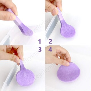 Foto 6 | Foto 6 | Esponja Facial Tegelrying Comprimida, 120 Unidades, Pva, Color Morado - Venta Internacional.