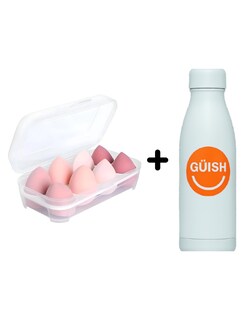 Foto 1 | Foto 1 | 8 Esponjas Para Maquillaje Facial Con Caja + Gratis Termo Güish De Regalo