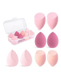 Foto 3 | Foto 3 | 8 Esponjas Para Maquillaje Facial Con Caja + Gratis Termo Güish De Regalo