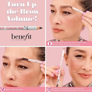 Foto 7 | Foto 7 | Lápiz De Cejas Benefit Gimme Brow+ Voluminizing #05 Warm Black - Venta Internacional.