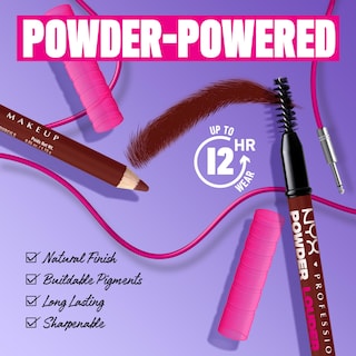 Foto 5 | Foto 5 | Lápiz De Cejas Nyx Professional Makeup Brow Powder Louder - Venta Internacional.